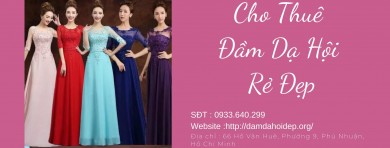 Cho thuê đầm dạ hội giá rẻ đẹp ở TPHCM